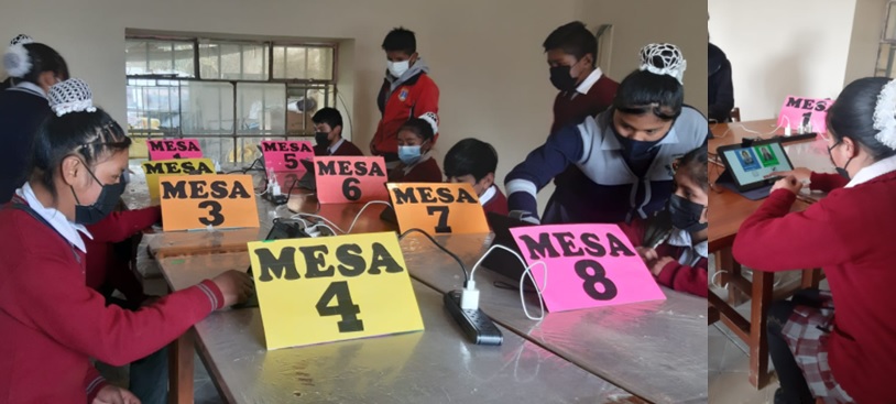  Unidad Educativa Litoral de la ciudad de El Alto ejerce su Derecho a la Democracia a través del voto electrónico
