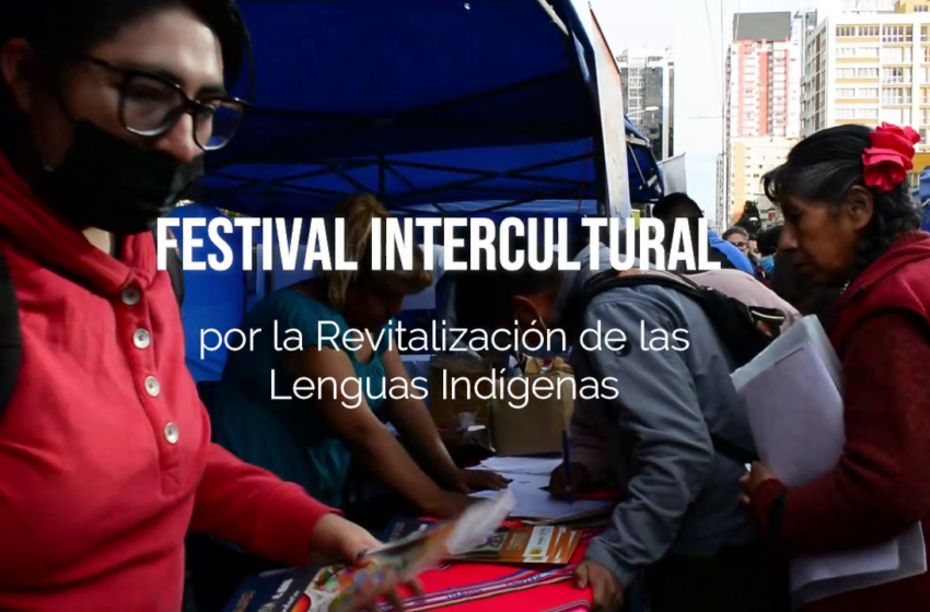  Festival Intercultural por la Revitalización de las Lenguas Indígenas